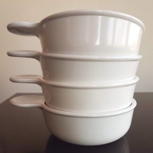 Corningware 15oz White "Grab It" Bowls (Set of 4)